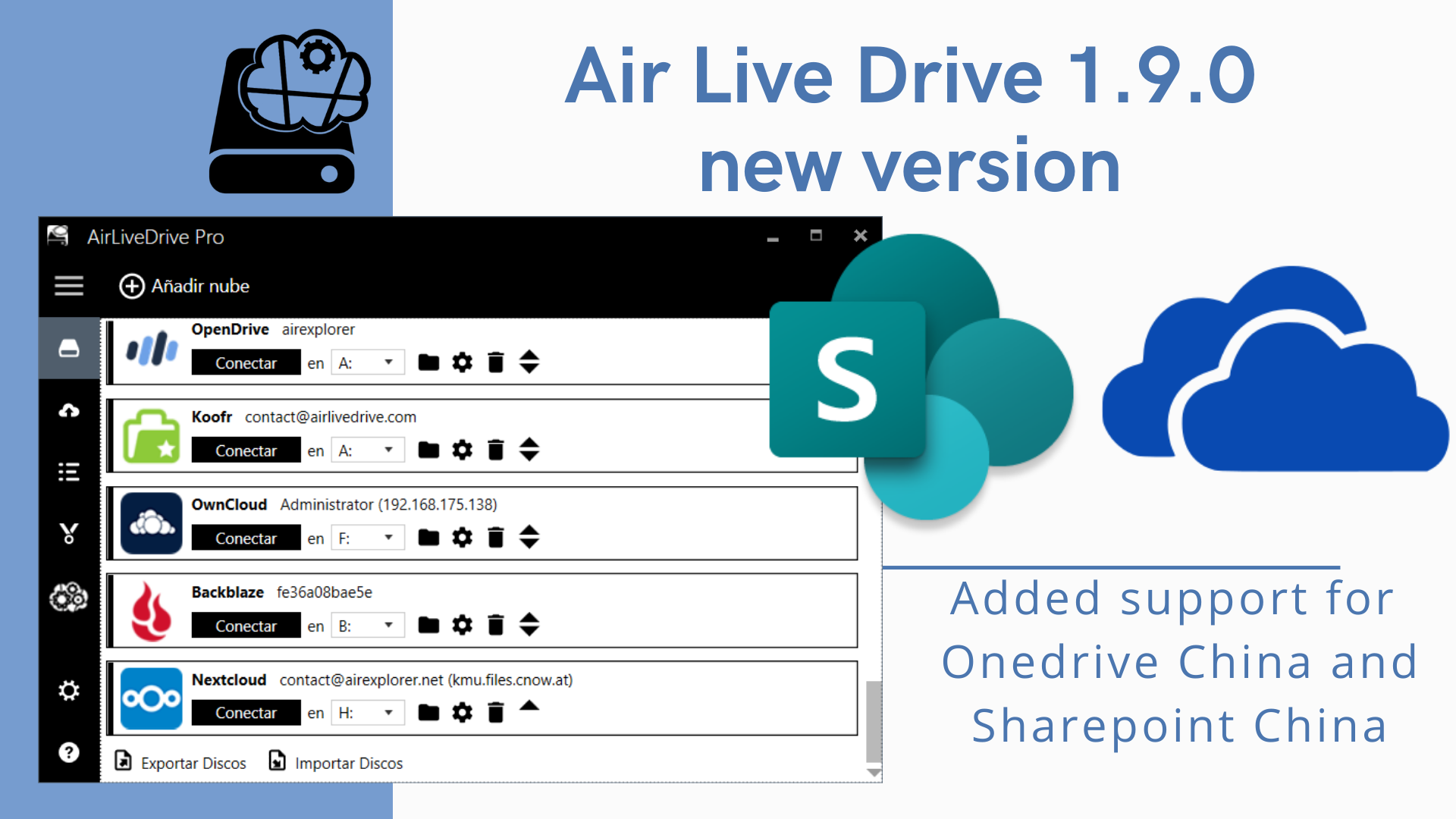 Live Air. AIRLIVEDRIVE.